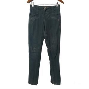 Anthropologie leifsdottir black gray corduroy pants Size 27